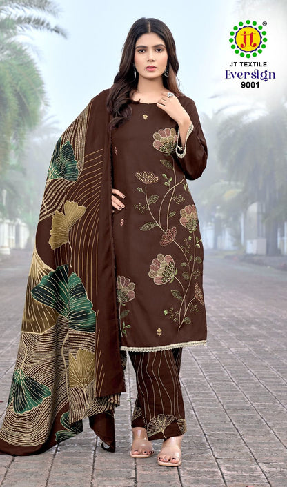 Eversign Vol 9 Jt Rayon Pant Style Suits Exporter