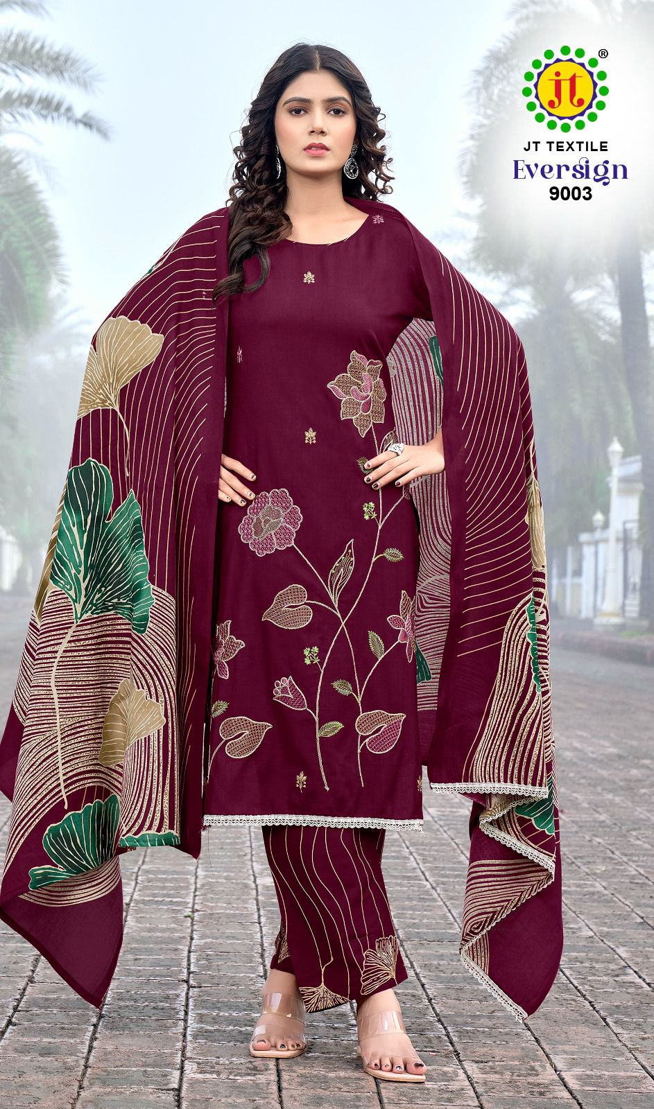 Eversign Vol 9 Jt Rayon Pant Style Suits Exporter