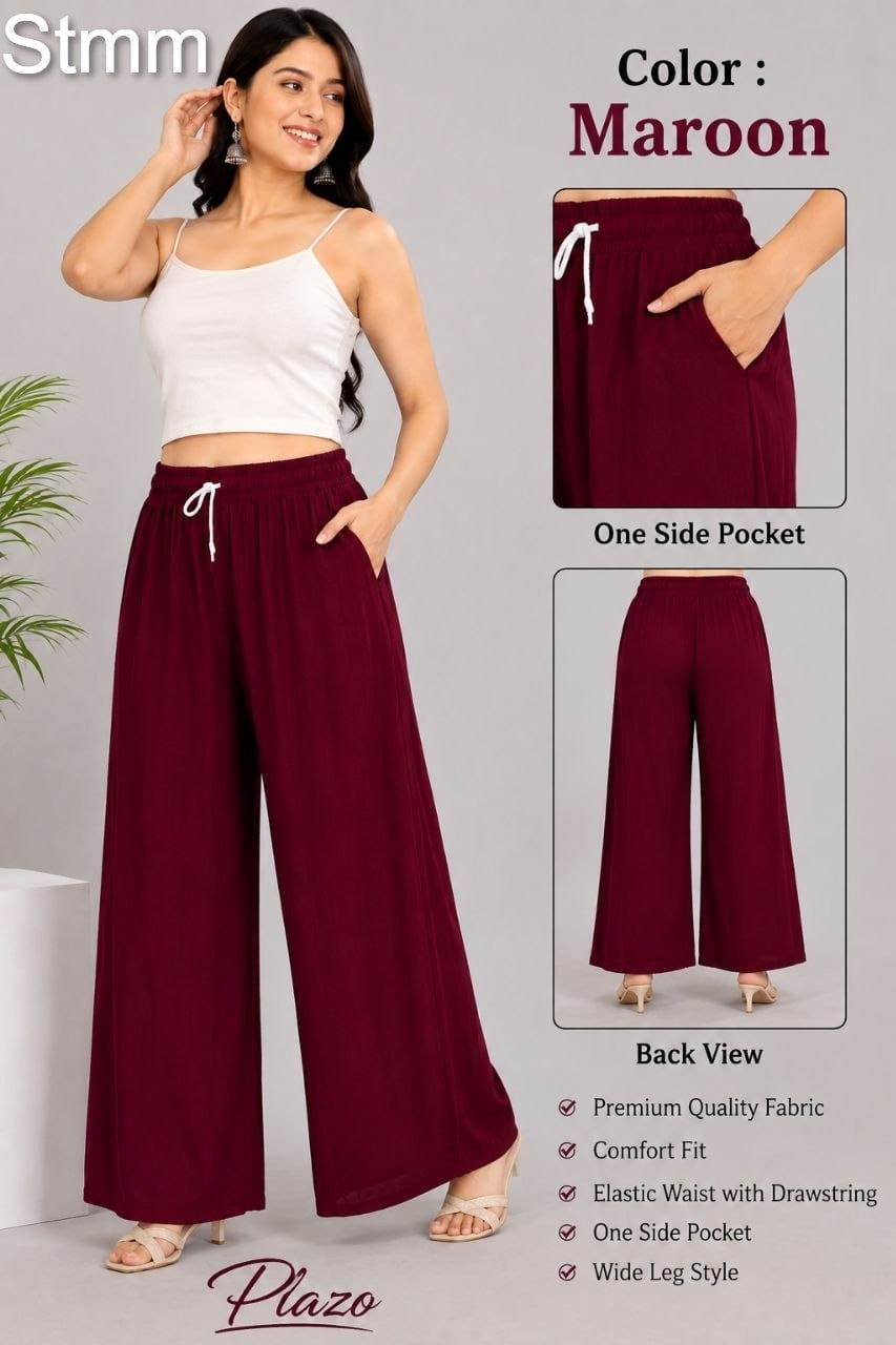 Everyday Look 0909 Stmm Imported Branded Palazzo Manufacturer Ahmedabad