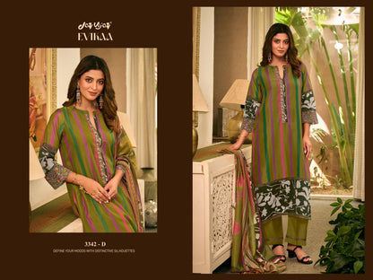 Evikaa 3342 Jay Vijay Mal Chanderi Pant Style Suits Manufacturer Ahmedabad