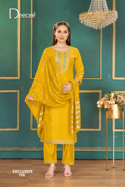 Exclusive Deecee Vatican Readymade Pant Style Suits Wholesaler Gujarat