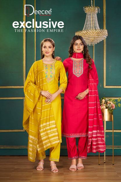 Exclusive Deecee Vatican Readymade Pant Style Suits Wholesaler Gujarat
