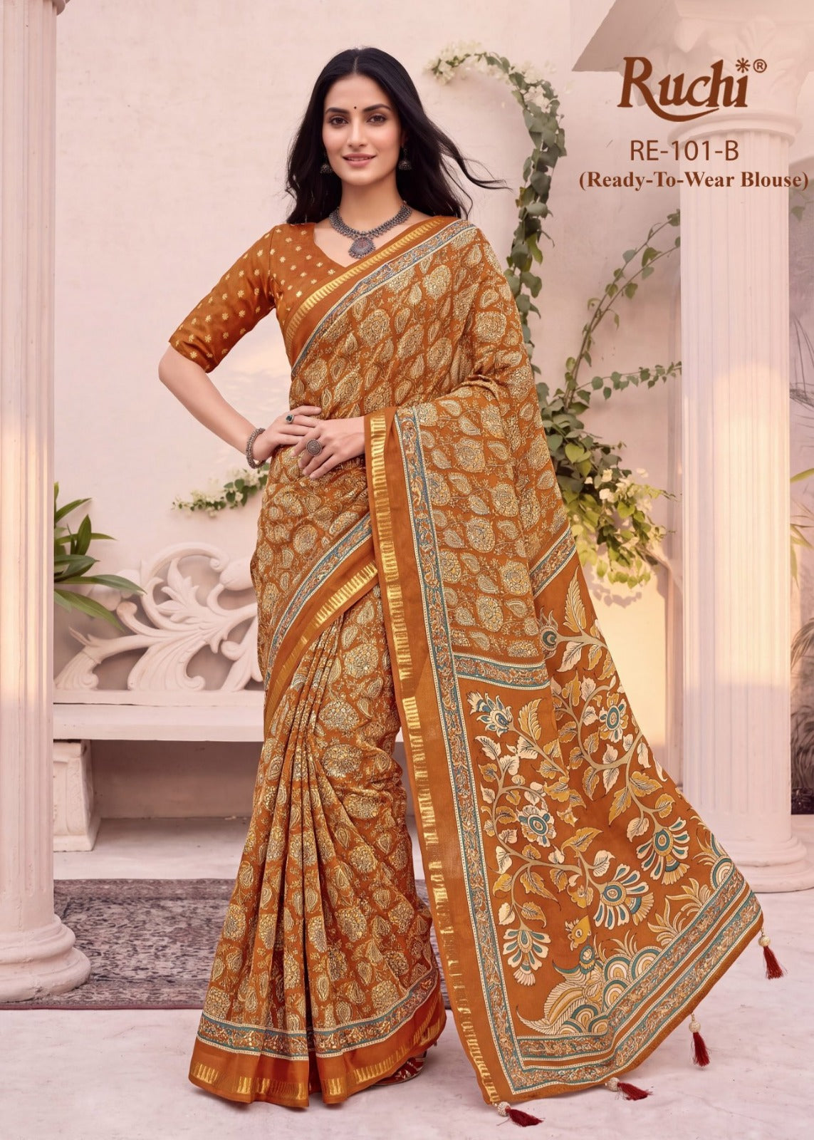 Exclusive Vol 101 Ruchi Georgette Sarees Wholesaler Gujarat