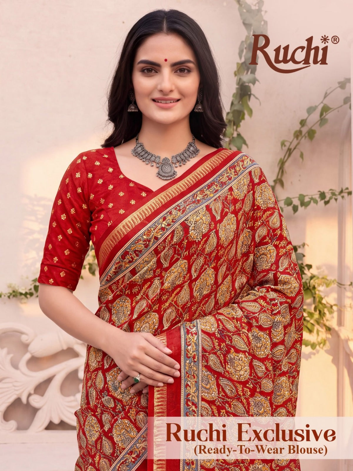 Exclusive Vol 101 Ruchi Georgette Sarees Wholesaler Gujarat