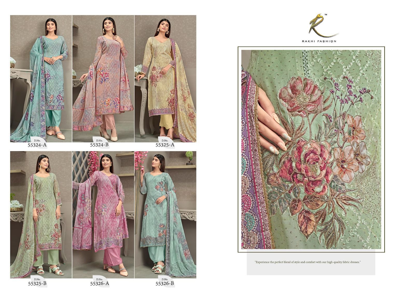 Exotic Glamour Rakhi Fashion Viscose Georgette Pant Style Suits Wholesale Rate