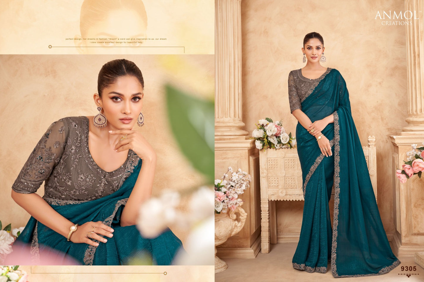 Exotique Vol 6 Anmol Creations Sarees Supplier Ahmedabad