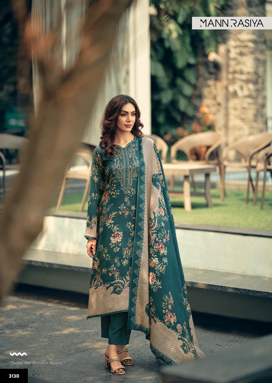 Ezo Mannrasiya Bemberg Muslin Pant Style Suits Wholesaler India