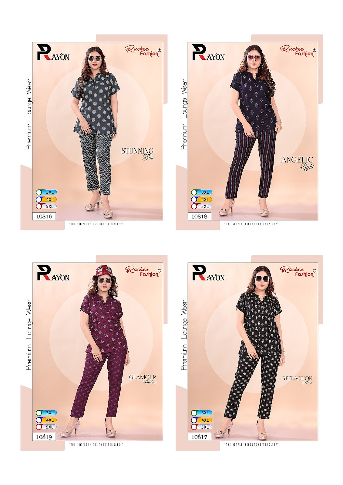 Rayon Plus Size Ruchee Fashion Co Ord Set Manufacturer