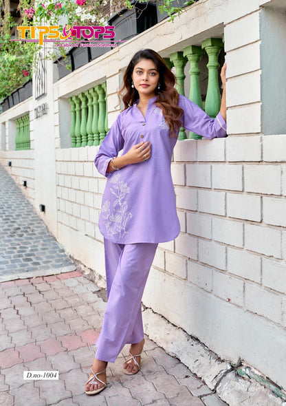 Fabulous Tips Tops Cotton Co Ord Set Supplier Ahmedabad