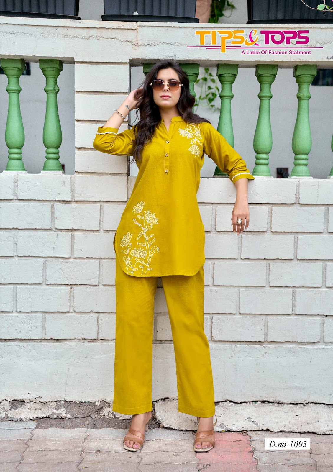 Fabulous Tips Tops Cotton Co Ord Set Supplier Ahmedabad