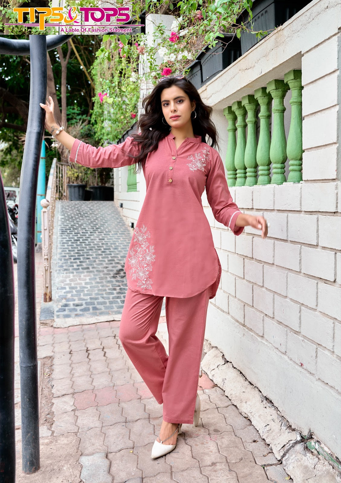 Fabulous Tips Tops Cotton Co Ord Set Supplier Ahmedabad