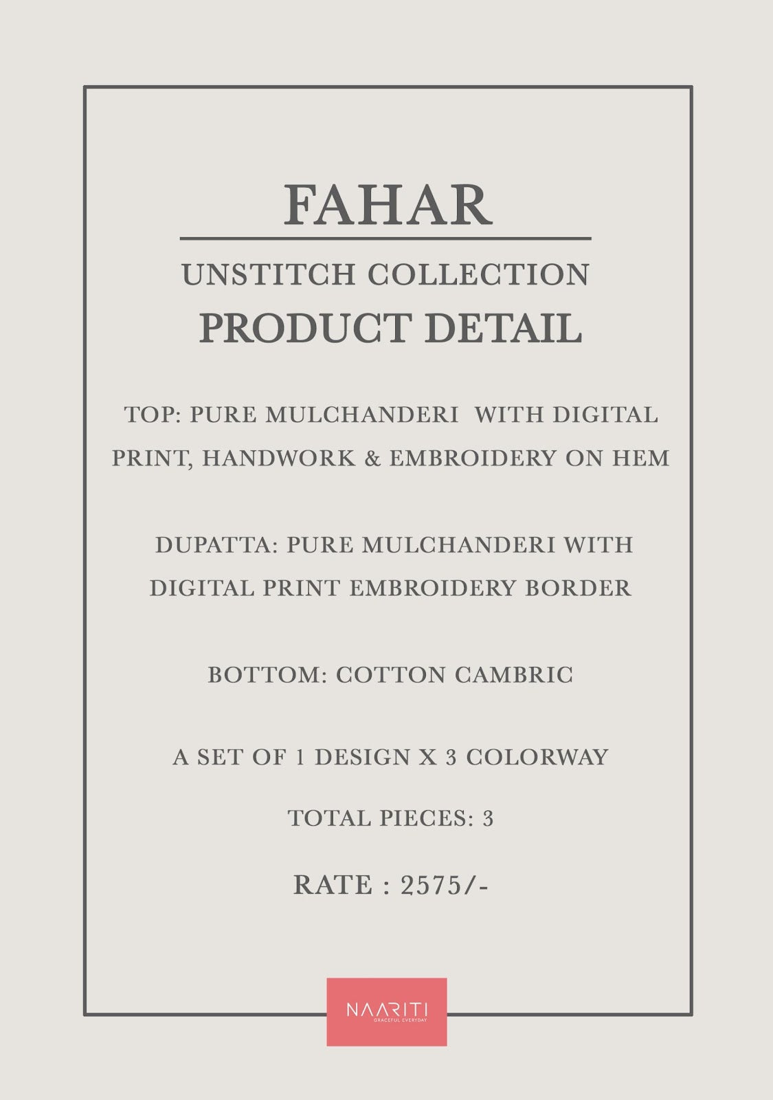 Fahar Naariti Mul Chanderi Pant Style Suits Manufacturer