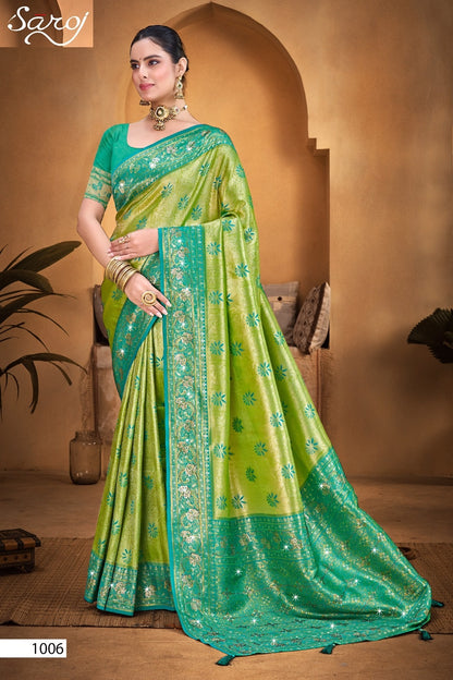 Fairmont Silk Saroski Vol 1 Saroj Kanjivaram Silk Sarees Supplier India