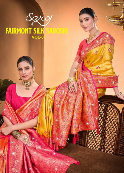 Fairmont Silk Saroski Vol 1 Saroj Kanjivaram Silk Sarees Supplier India
