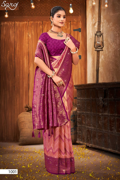 Fairmont Silk Saroski Vol 2 Saroj Kanjivaram Silk Sarees Exporter India