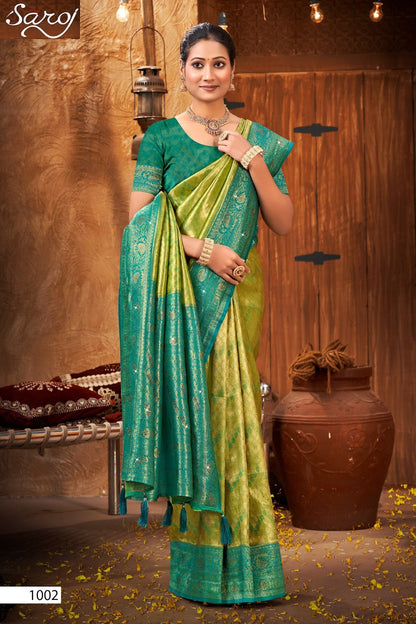 Fairmont Silk Saroski Vol 2 Saroj Kanjivaram Silk Sarees Exporter India