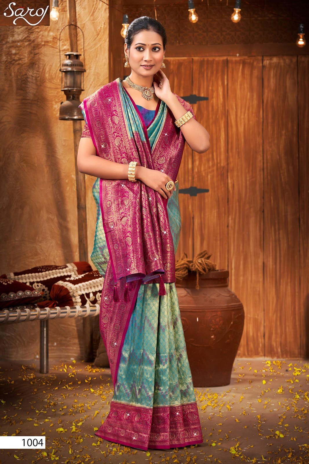 Fairmont Silk Saroski Vol 2 Saroj Kanjivaram Silk Sarees Exporter India