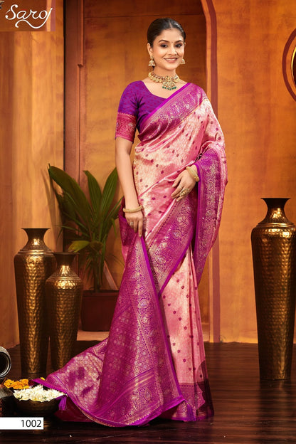 Fairmont Silk Saroski Vol 3 Saroj Kanjivaram Silk Sarees Wholesaler India