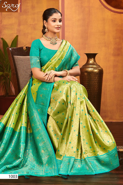 Fairmont Silk Saroski Vol 3 Saroj Kanjivaram Silk Sarees Wholesaler India