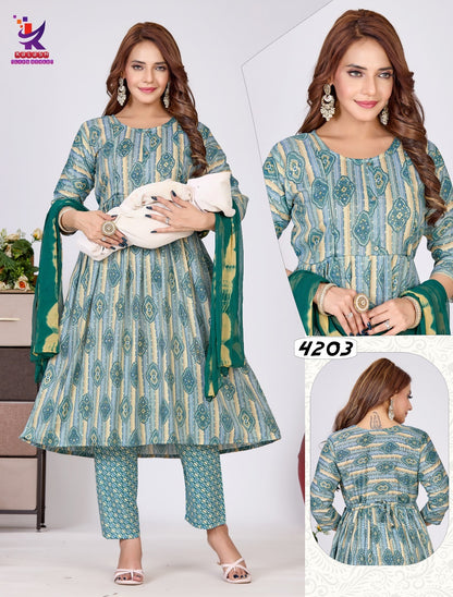 Fairy Glamour Mlm Kalash Lifestyle Rayon 14Kg Feeding Readymade Suit Wholesaler Ahmedabad