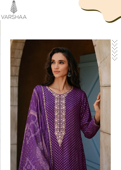 Fairy Tales 2 Varshaa Viscose Muslin Pant Style Suits Manufacturer