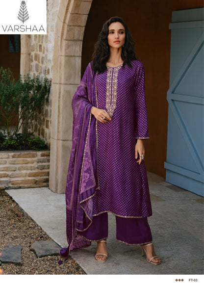 Fairy Tales 2 Varshaa Viscose Muslin Pant Style Suits Manufacturer