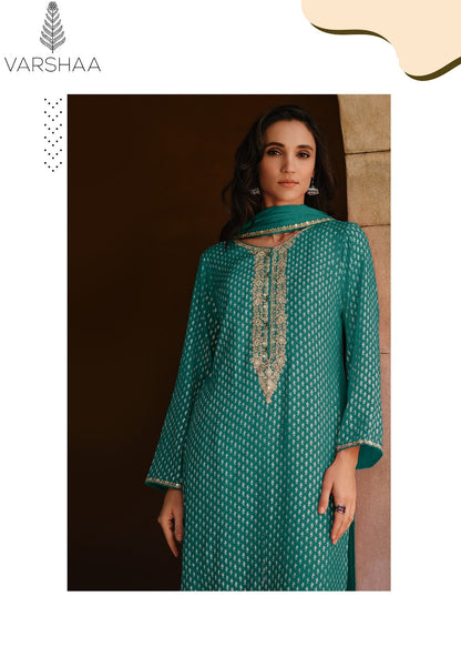 Fairy Tales 2 Varshaa Viscose Muslin Pant Style Suits Manufacturer