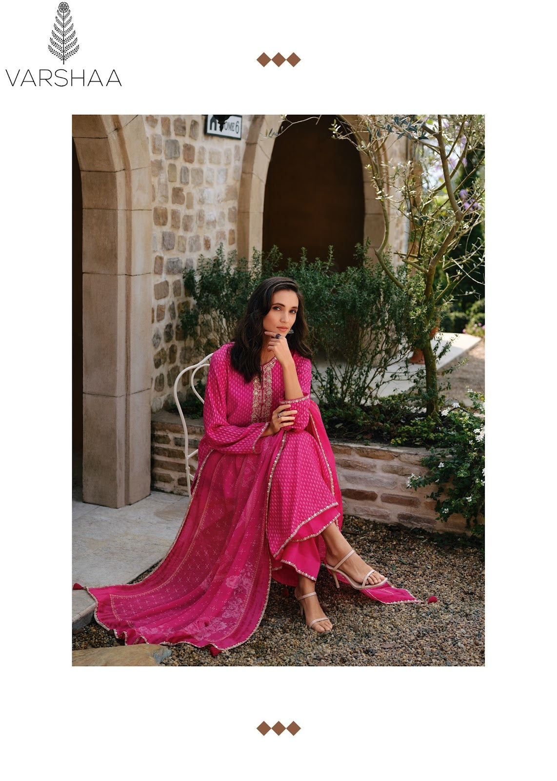 Fairy Tales 2 Varshaa Viscose Muslin Pant Style Suits Manufacturer
