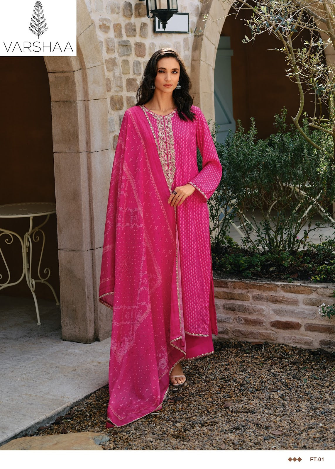 Fairy Tales 2 Varshaa Viscose Muslin Pant Style Suits Manufacturer