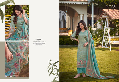 Faiza 4775 Simar Pant Style Suits Manufacturer