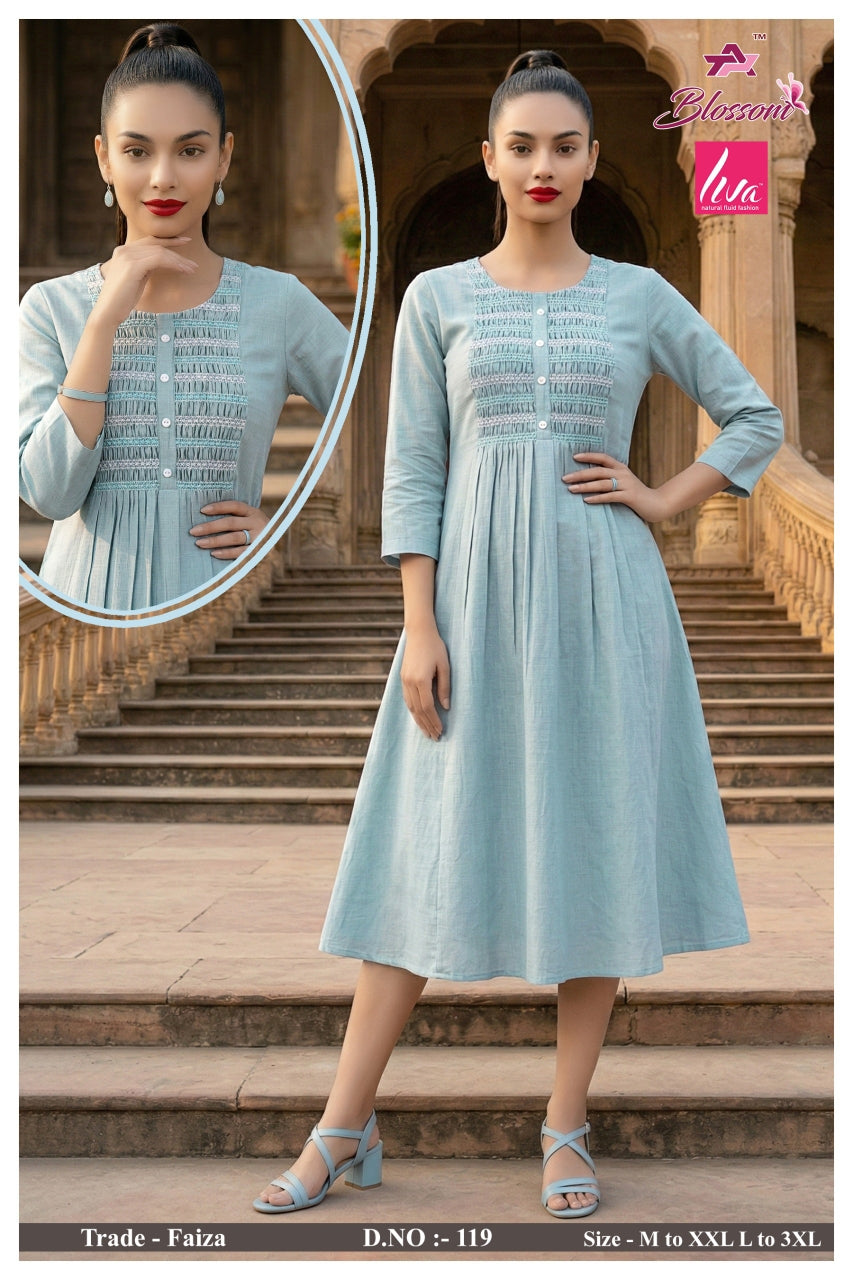 Faiza Jnx Vertican Anarkali Kurtis Wholesaler Gujarat