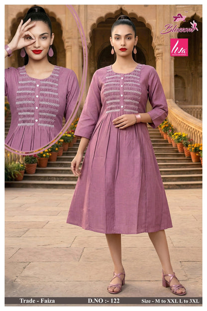 Faiza Jnx Vertican Anarkali Kurtis Wholesaler Gujarat