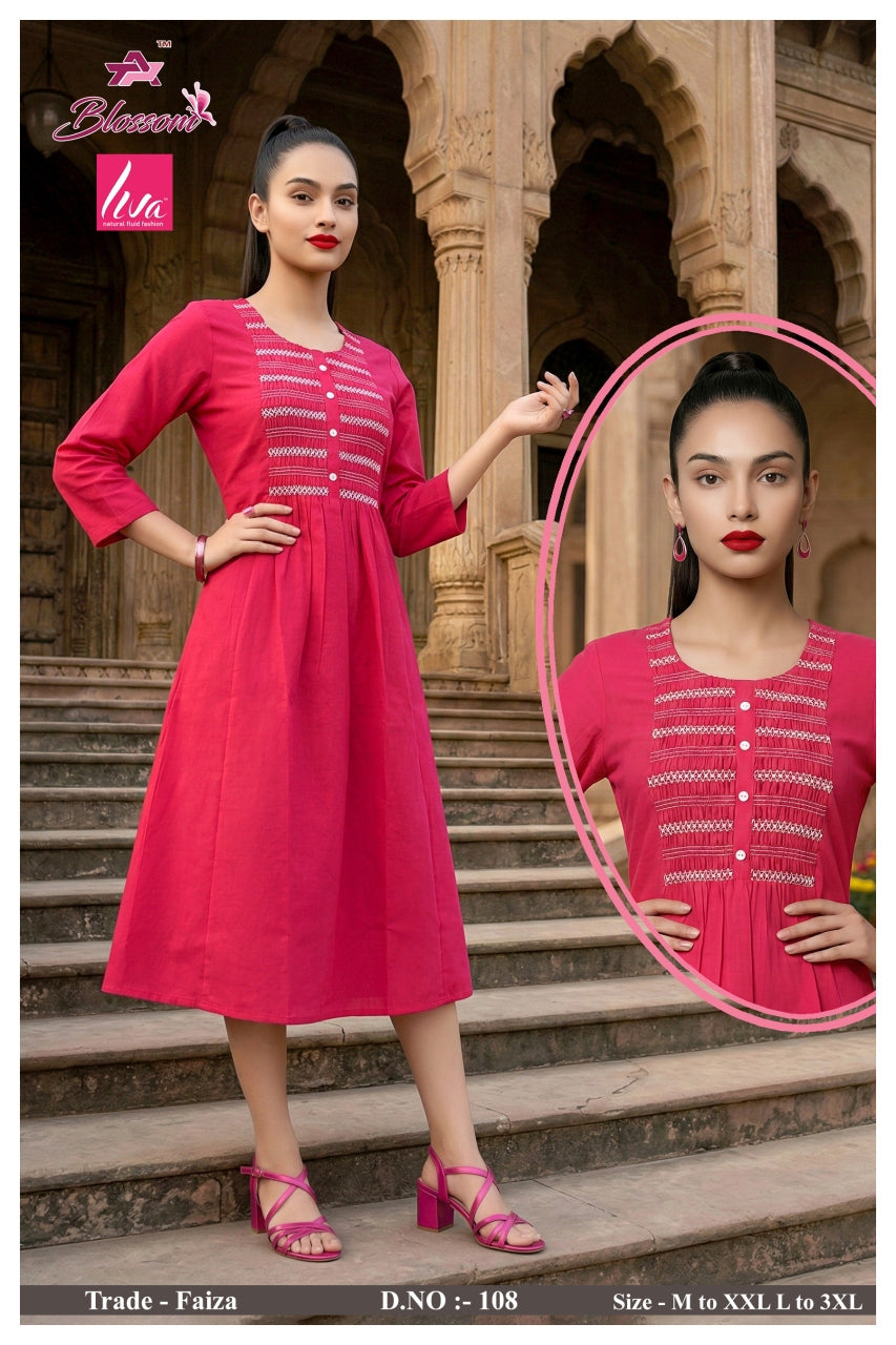 Faiza Jnx Vertican Anarkali Kurtis Wholesaler Gujarat
