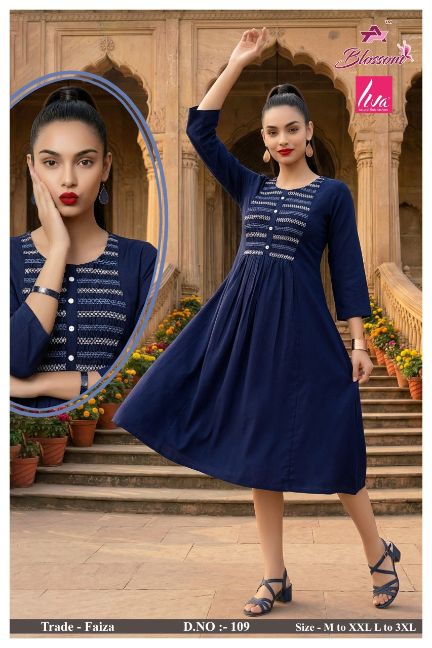 Faiza Jnx Vertican Anarkali Kurtis Wholesaler Gujarat