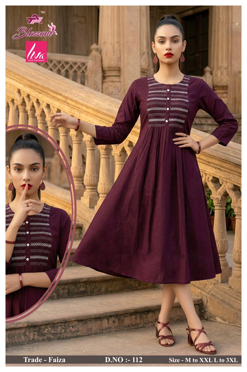 Faiza Jnx Vertican Anarkali Kurtis Wholesaler Gujarat