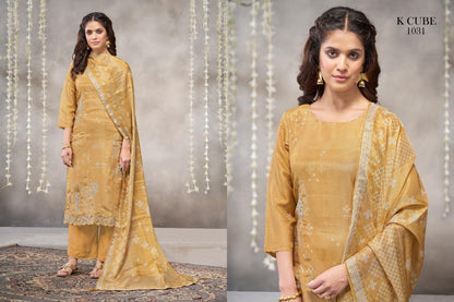 Falak 1031 K Cube Organza Pant Style Suits Manufacturer Ahmedabad