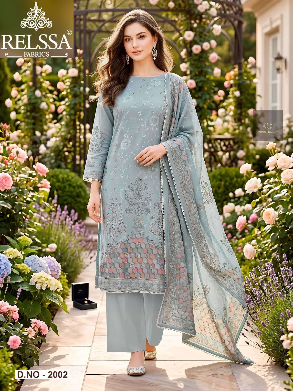 Falak 20 Relssa Fabrics Cotton Pant Style Suits Manufacturer India