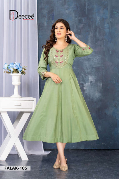 Falak Deecee Simar Anarkali Kurtis Supplier India