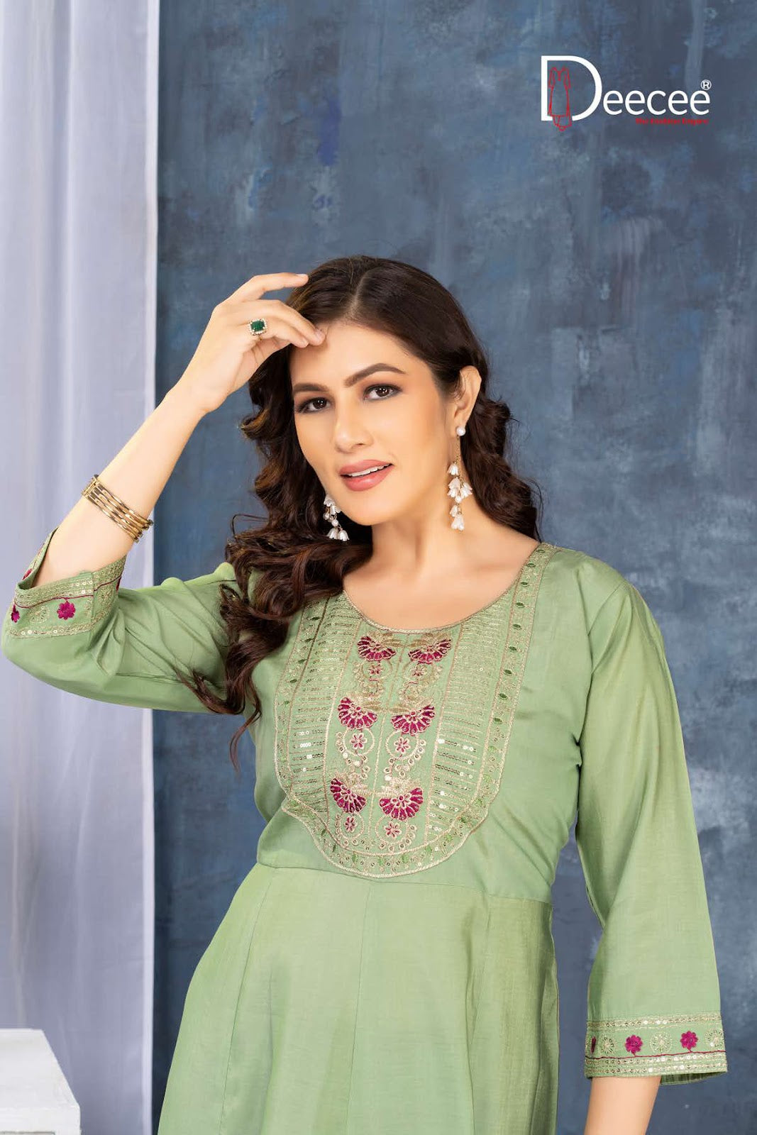 Falak Deecee Simar Anarkali Kurtis Supplier India