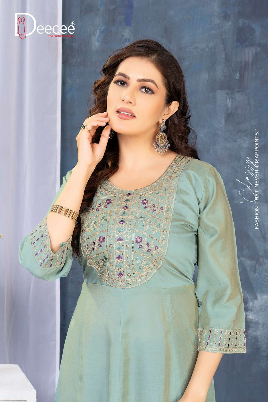 Falak Deecee Simar Anarkali Kurtis Supplier India