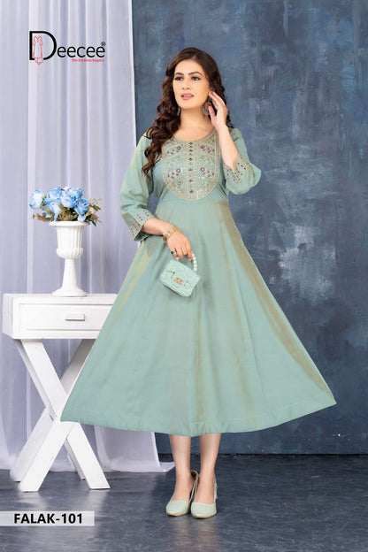 Falak Deecee Simar Anarkali Kurtis Supplier India
