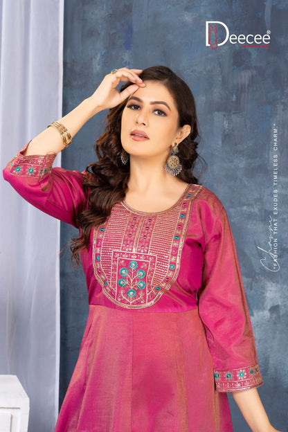 Falak Deecee Simar Anarkali Kurtis Supplier India