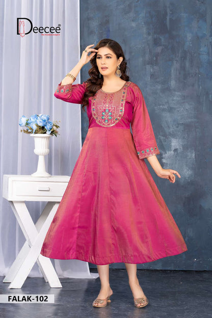 Falak Deecee Simar Anarkali Kurtis Supplier India