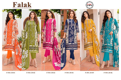 Falak Harshit Fashion Viscose Reyon Karachi Salwar Suits Manufacturer Gujarat