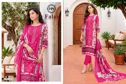 Falak Harshit Fashion Viscose Reyon Karachi Salwar Suits Manufacturer Gujarat