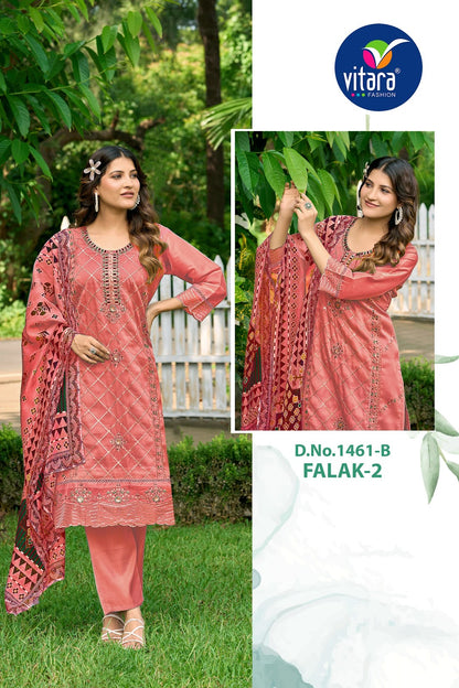 Falak Vitara Organza Readymade Pant Style Suits Wholesaler India