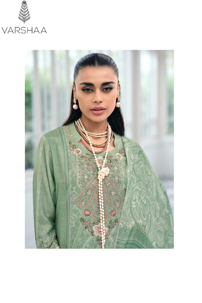 Falaknuma Varshaa Viscose Muslin Pakistani Patch Work Suits Manufacturer Gujarat