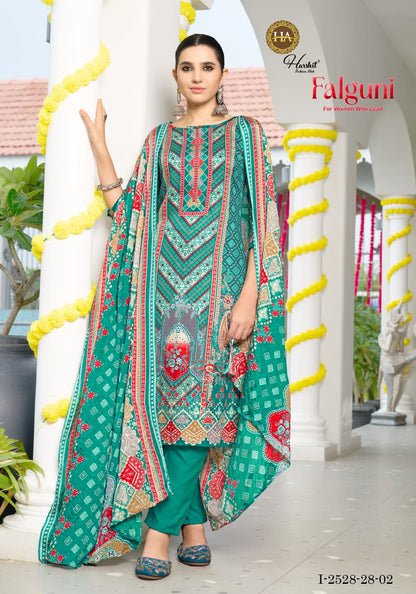 Falguni Harshit Fashion Zam Karachi Salwar Suits Wholesaler Ahmedabad