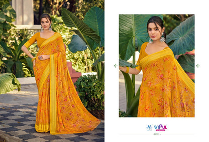 Falguni Vol 3 Vipul Georgette Sarees Exporter India
