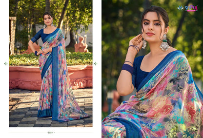 Falguni Vol 3 Vipul Georgette Sarees Exporter India